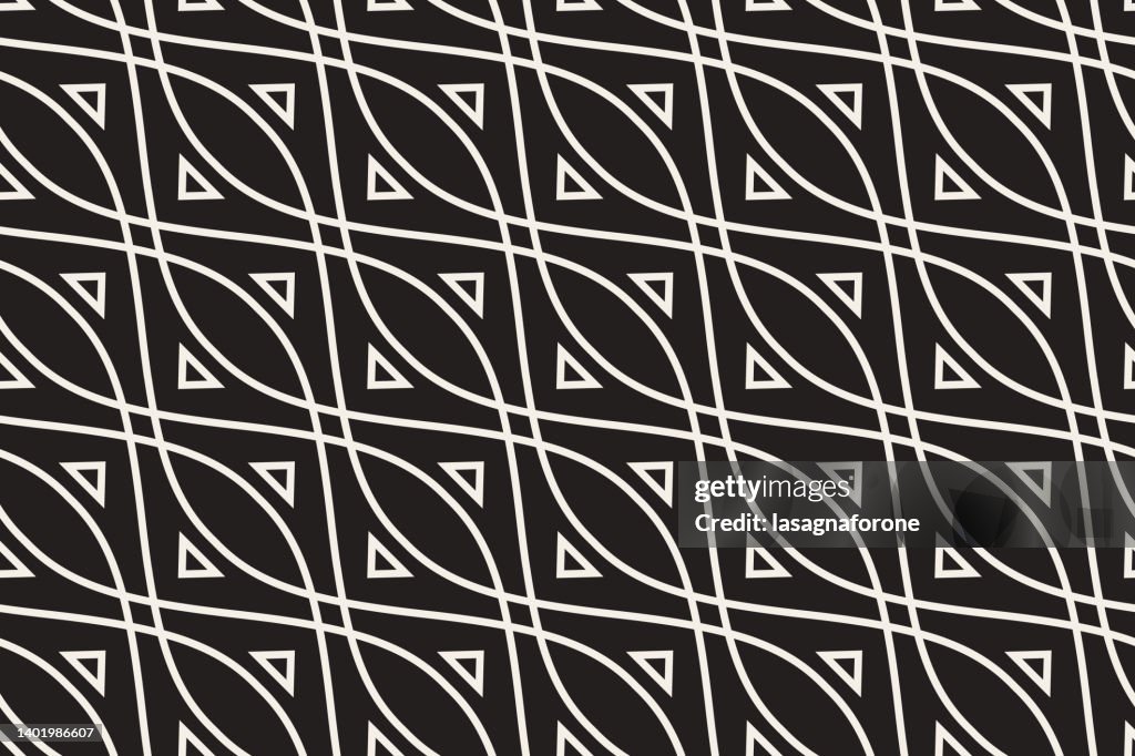 Seamless Geometric Vector Pattern