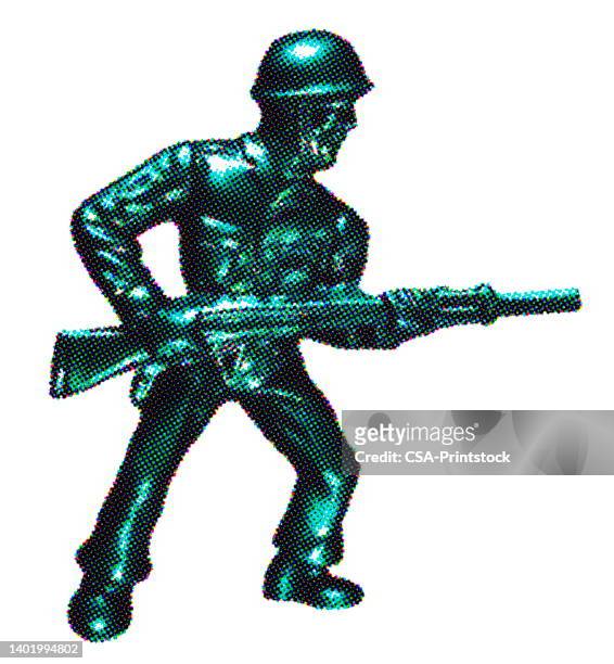 plastic toy soldier - us marine corps 幅插畫檔、美工圖案、卡通及圖標