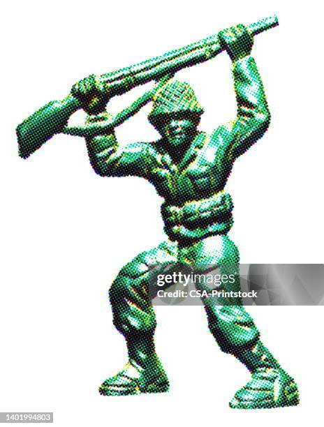 plastic toy soldier - us marine corps 幅插畫檔、美工圖案、卡通及圖標