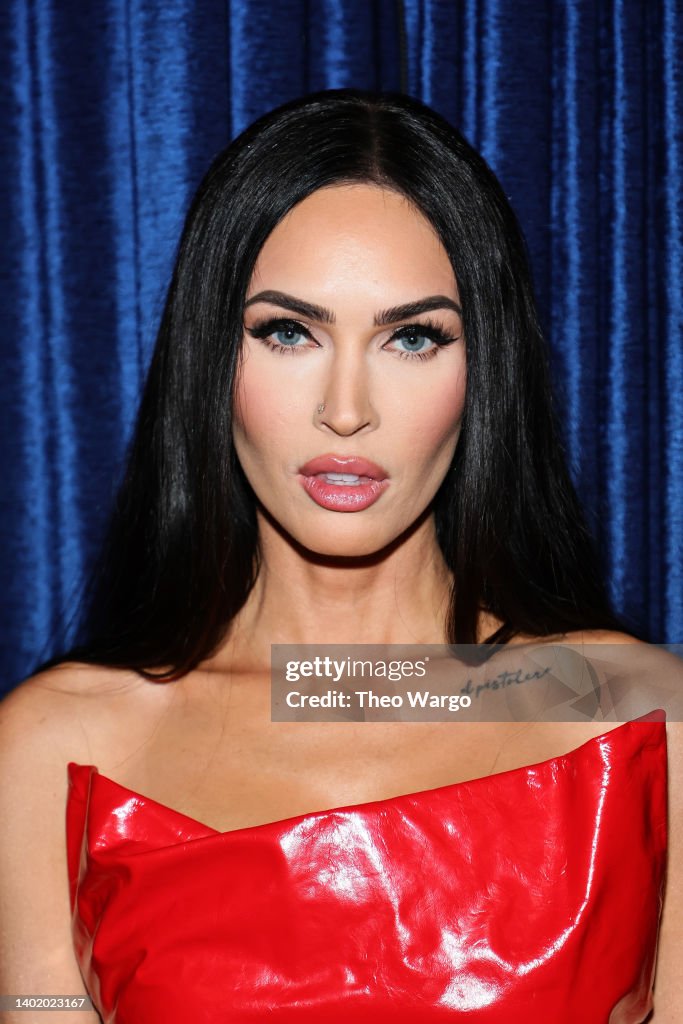 Megan Fox attends the "Blaze" premiere during the 2022 Tribeca... News