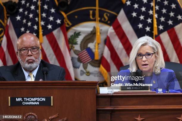 Rep. Bennie Thompson , Chair of the Select Committee to Investigate the January 6th Attack on the U.S. Capitol, and Vice Chairwoman Rep. Liz Cheney...
