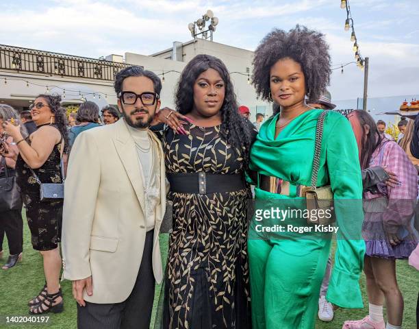 Photographed on Google Pixel, Michael Shayan, Shea Diamond and Raquel Willis attend the #SeenOnPixel for PRIDE: A Night With Google Pixel, GLAAD +...
