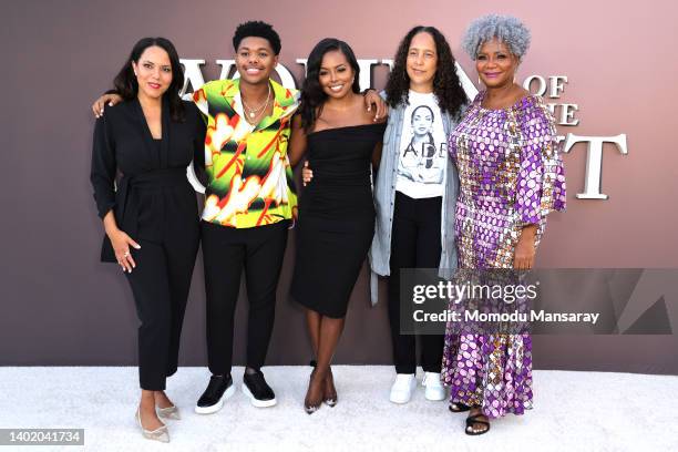 Marissa Jo Cerar, Cedric Joe, Adrienne Warren, Gina Prince-Bythewood, and Tonya Pinkins attend the "Women Of The Movement" Los Angeles Special...