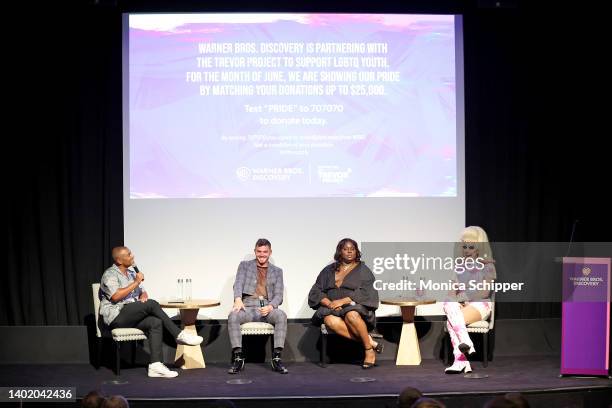 Zach Stafford, MSNBC Columnist and Tony-Award Nominee, Eric Cervini, Executive Producer, The Book of Queer, Alex Newell, Celebrity Narrator, The Book...