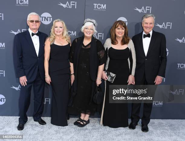 Duane Chase, Kym Karath, Angela Cartwright, Debbie Turner, and Nicholas Hammond arrives at the 48th AFI Life Achievement Award Gala Tribute...