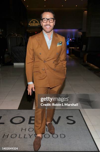 Actor Jeremy Piven attends the 25th Annual Dances With Films opening night premiere of "The Walk" at Prestons at The Loews Hotel on June 09, 2022 in...