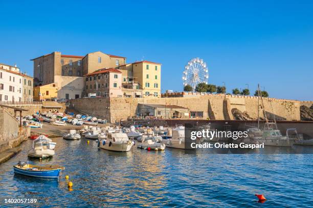 marina of piombino - tuscany - toscana livorno stock pictures, royalty-free photos & images