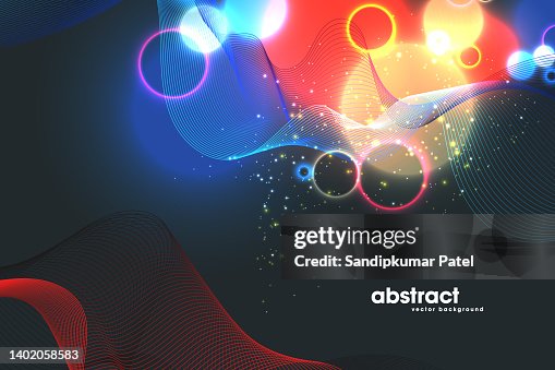 Abstract circle light effect background Abstract circle light effect background