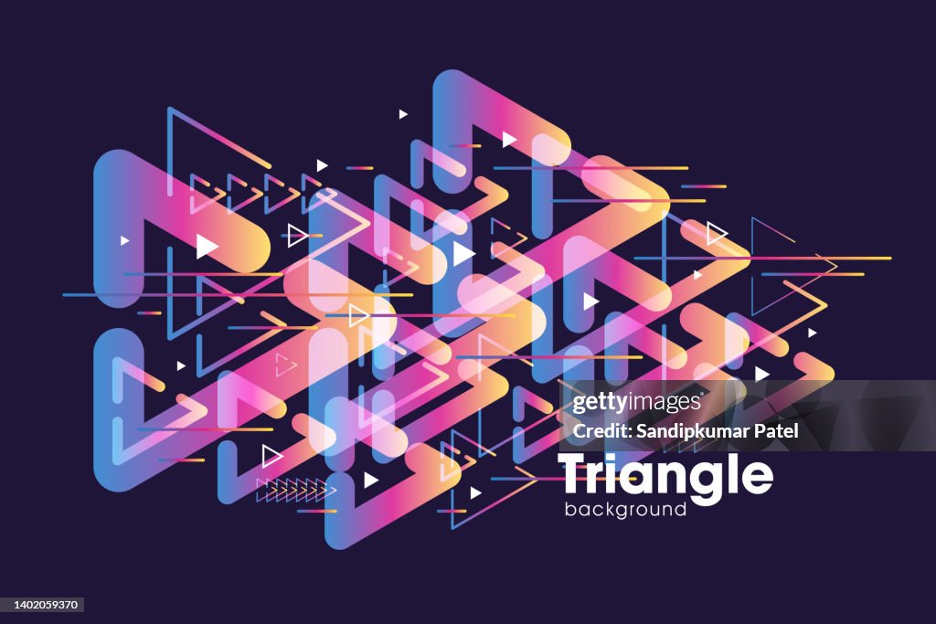 Triangular Abstract Designs Triangular Abstract Polygonal Designs Decoration Background Template ...