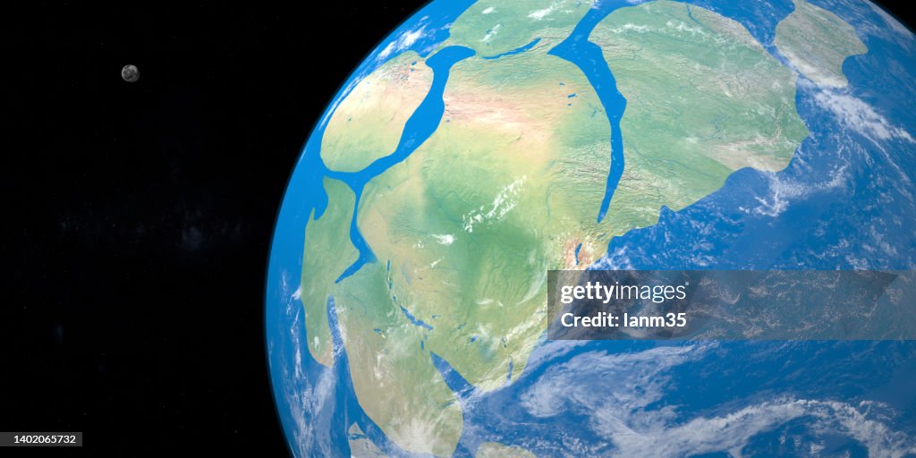 Boom Rodinia Earth Planet With Ancient Supercontinent Rodinia High-Res Stock Photo ...