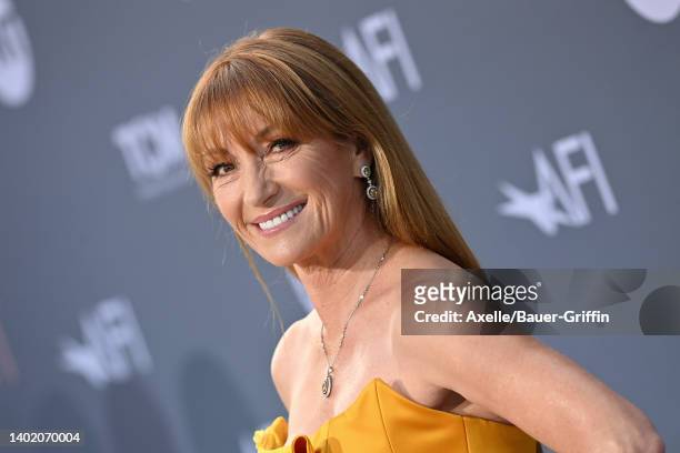 Jane Seymour attends the 48th AFI Life Achievement Award Gala Tribute celebrating Julie Andrews at Dolby Theatre on June 09, 2022 in Hollywood,...