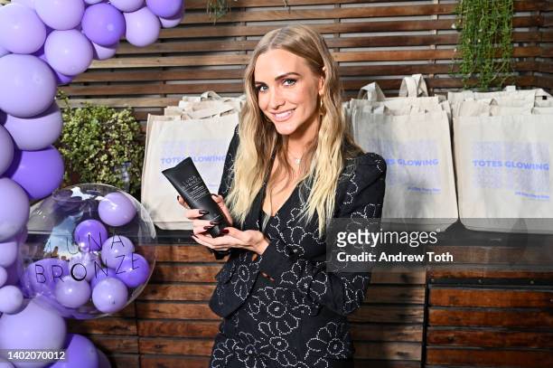 Ashlee Simpson Ross attends the 'Kick Off to Summer' event with Luna Bronze and host Ashlee Simpson Ross at E.P. & L.P. On June 09, 2022 in West...
