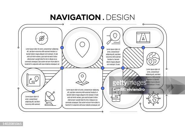 ナビゲーションアイコンテンプレートデザイン - 海図点のイラスト素材／クリップアート素材／マンガ素材／アイコン素材