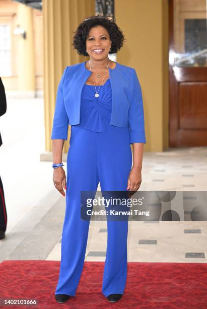 Brenda Edwardsattends a reception to celebrate the Commonwealth Diaspora hosted by Prince Charles, Prince of Wales and Camilla, Duchess of Cornwall...