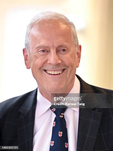 Gyles Brandreth attends a reception to celebrate the Commonwealth Diaspora hosted by Prince Charles, Prince of Wales and Camilla, Duchess of Cornwall...