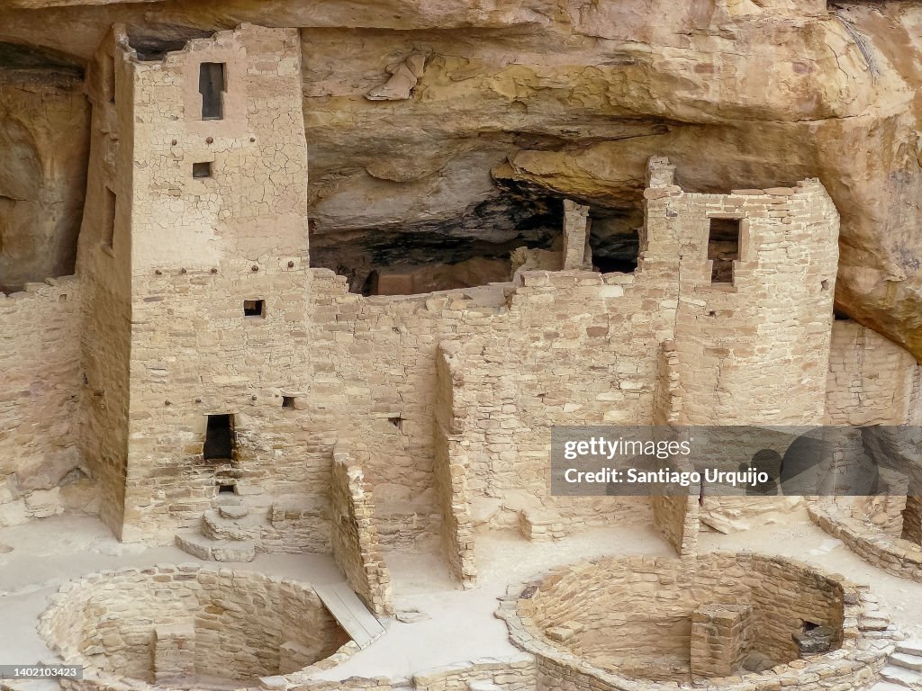 Cliff Palace dwelling in Mesa Verde National Park