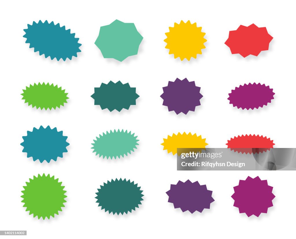 Starburst Sale Stickers
