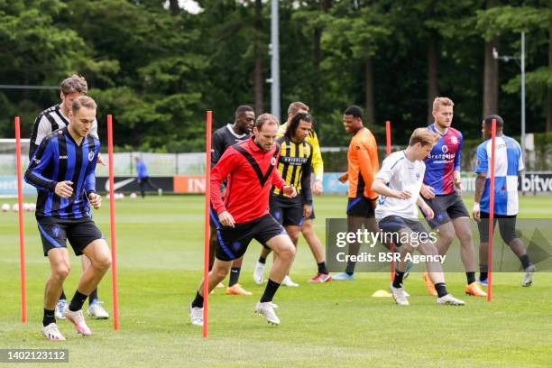 Daley Blind of the Netherlands during a Training Session of the Netherlands at the KNVB Campus on June 10, 2022 in Zeist, Netherlands.