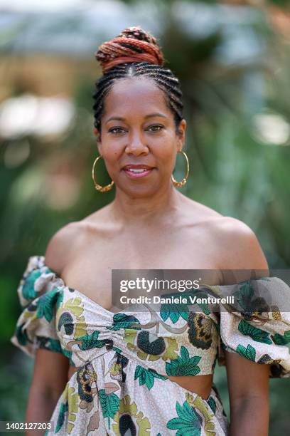 Regina King attends the Filming Italy 2022 photocall on June 10, 2022 in Santa Margherita di Pula, Italy.