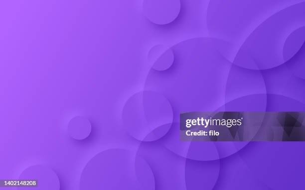 stockillustraties, clipart, cartoons en iconen met overlap circle abstract layered background - paarse achtergrond