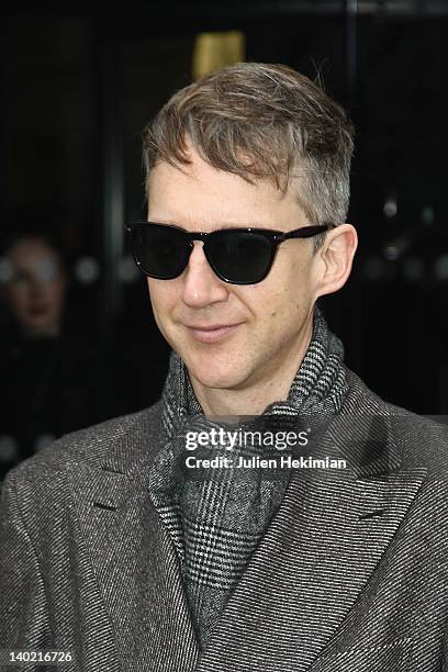 Jefferson Hack attends the Balenciaga Ready-To-Wear Fall/Winter 2012 show as part of Paris Fashion Week on March 1, 2012 in Paris, France.