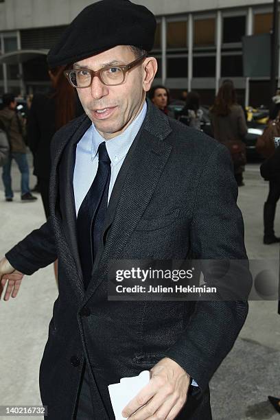 Jonathan Newhouse attends the Balenciaga Ready-To-Wear Fall/Winter 2012 show as part of Paris Fashion Week on March 1, 2012 in Paris, France.