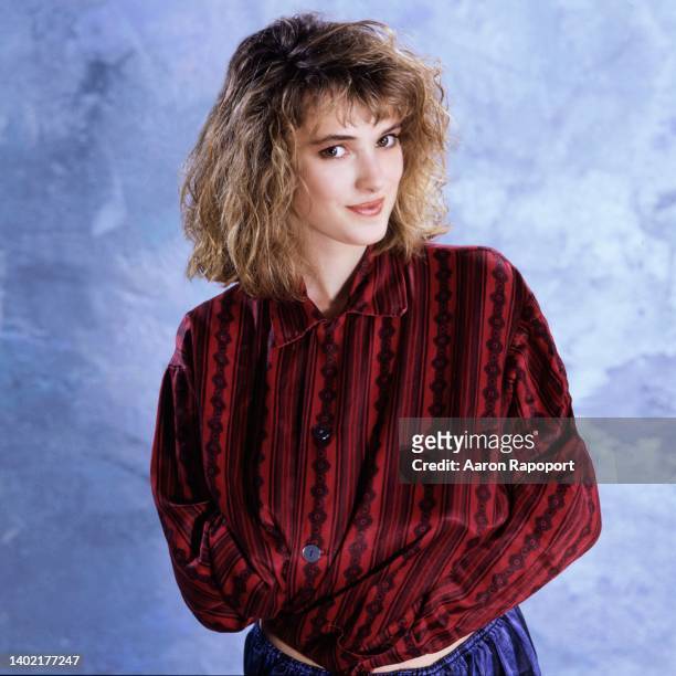Los Angeles Actress Winona Ryder poses for a portrait in Los Angeles, California