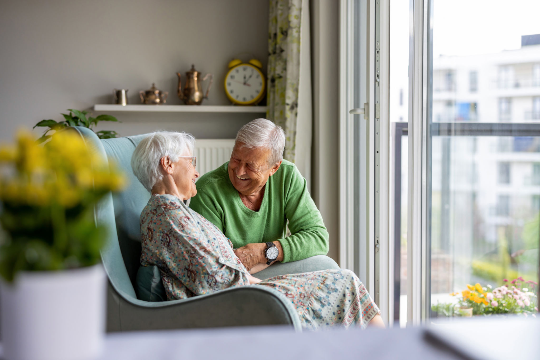 seniors sharing living space