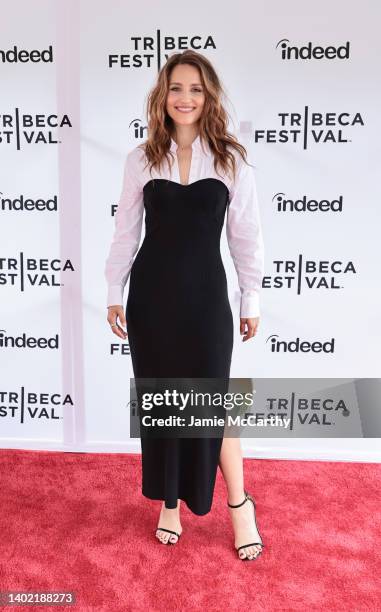 Dianna Agron attends the "Acidman" premiere during the 2022 Tribeca Festival at SVA Theater on June 10, 2022 in New York City.