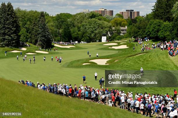 General view of the 11th hole during the second round of the RBC Canadian Open at St. George's Golf and Country Club on June 10, 2022 in Etobicoke,...