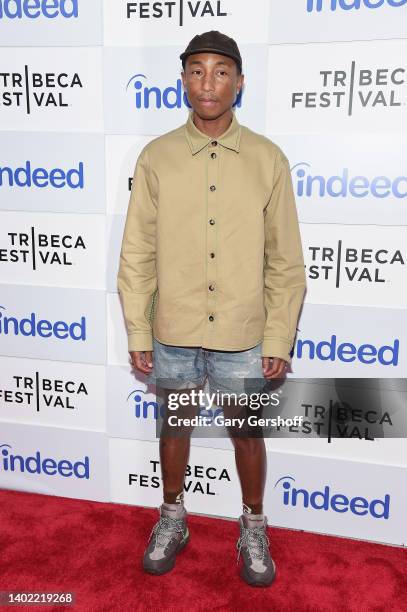 Pharrell Williams attends "Storytellers" during the 2022 Tribeca Festival at BMCC Tribeca PAC on June 10, 2022 in New York City.