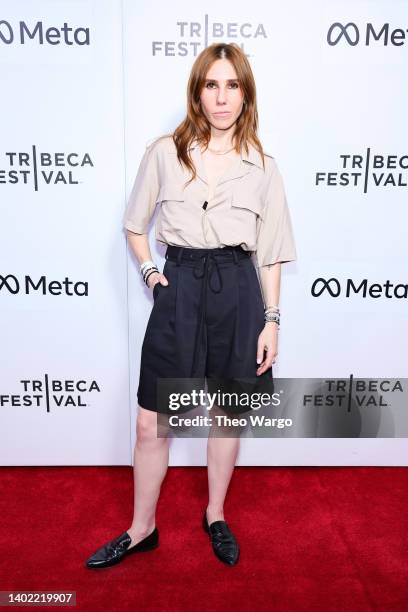 Zosia Mamet attends Shorts: Sex, Love And Rock & Roll during the 2022 Tribeca Festival at Village East Cinema on June 10, 2022 in New York City.