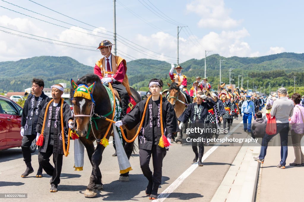 Chagu Chagu Umakko horse festival Iwate, Japan