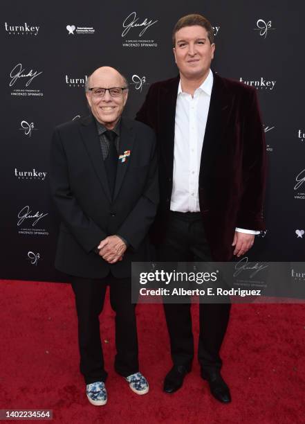 Joey Luft and Vincenzo Spinnato attend the Judy Garland 100th Birthday Gala And Fragrance Reveal Hosted By Vincenzo Spinnato at Wilshire Ebell...