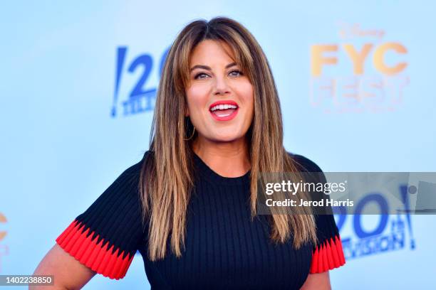 Monica Lewinsky arrives at 20th Television And FX's "Impeachment: American Crime Story" FYC Event at the El Capitan Theatre on June 10, 2022 in Los...