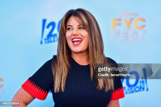 Monica Lewinsky arrives at 20th Television And FX's "Impeachment: American Crime Story" FYC Event at the El Capitan Theatre on June 10, 2022 in Los...