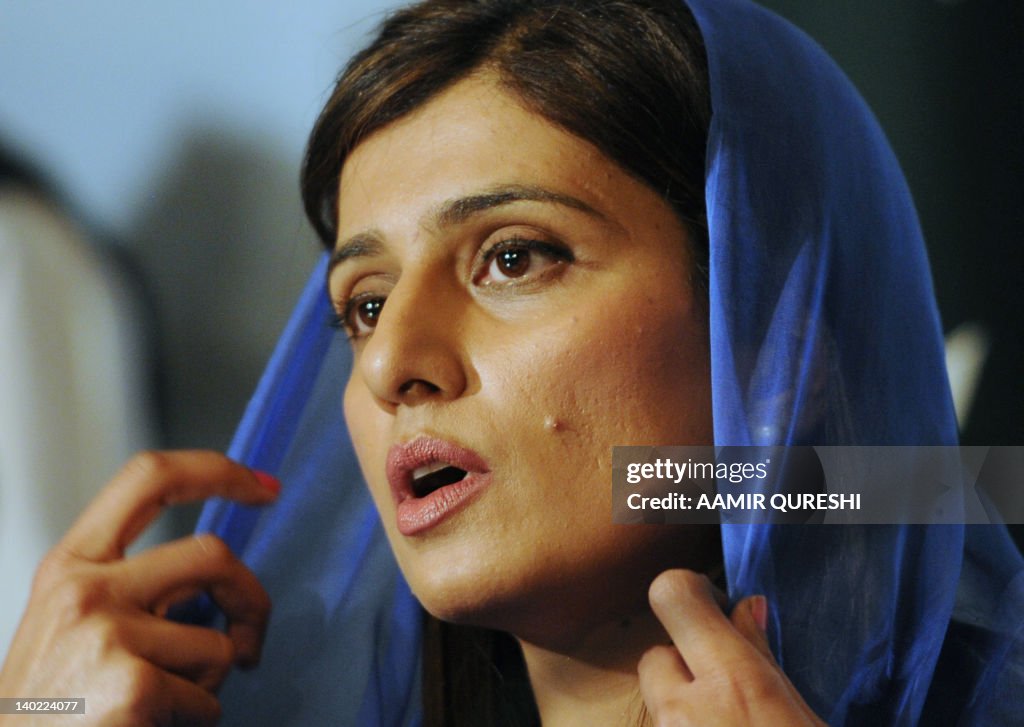 Pakistan Rabbani Pakistan's Foreign Minister Hina Rabbani Khar addresses a press... News ...