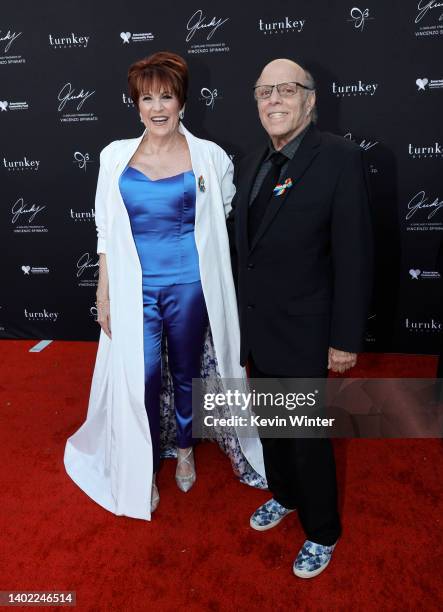 Lorna Luft and Joey Luft arrive at "Get Happy! - 100 Years of Judy Garland, The Exhibit" Fragrance Release and Launch Party at Wilshire Ebell Theatre...
