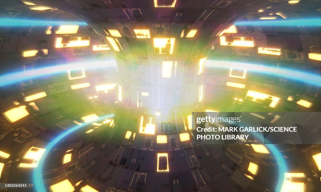 Fusion reactor, illustration