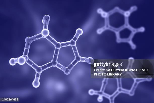 patulin mycotoxin molecule, illustration - mycotoxin stock illustrations