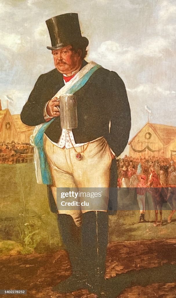 Münchner Oktoberfest, Pferderennmeister Georg Bader