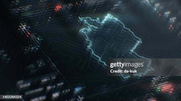 Germany Map Digital 2,682 Germany Digital Map Stock Photos, High-Res Pictures, and Images ...