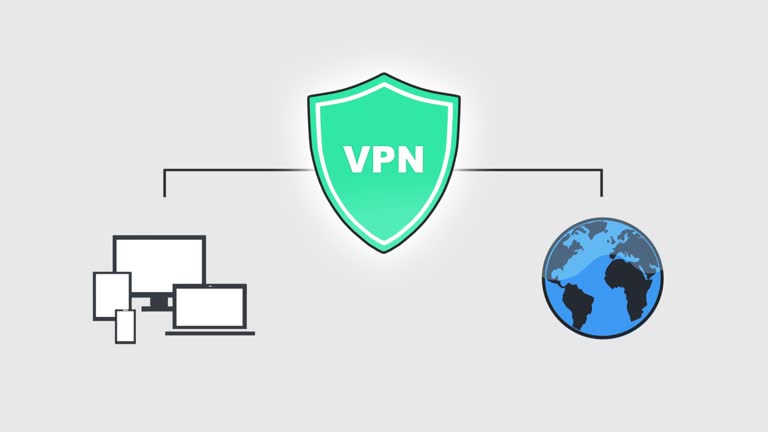 Vpn Animated Internet VPN protection concept, 4k animation 동영상 (1402285719) - 게티이미지뱅크
