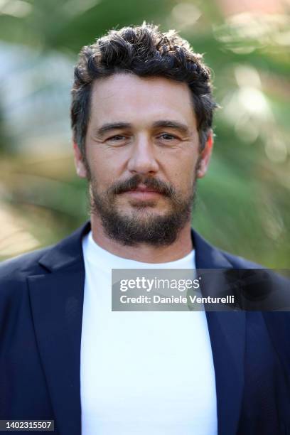 James Franco attends the Filming Italy 2022 photocall on June 11, 2022 in Santa Margherita di Pula, Italy.