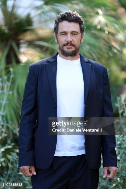 James Franco attends the Filming Italy 2022 photocall on June 11, 2022 in Santa Margherita di Pula, Italy.