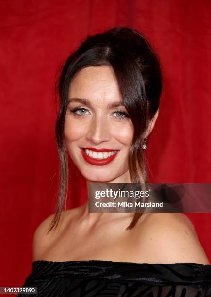 Julia Goulding attends the British Soap Awards 2022 at Hackney Empire on June 11, 2022 in London, England.