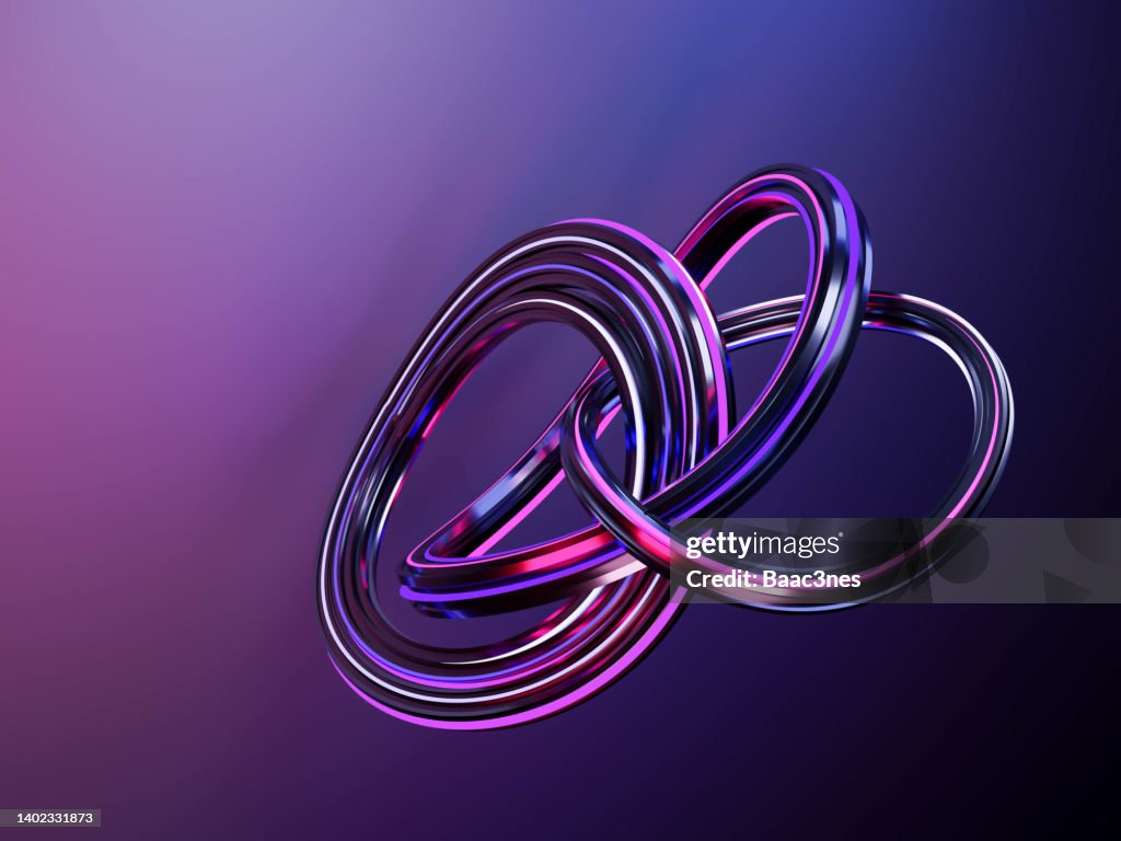 Connected - abstract template