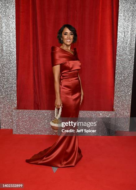 Janette Manrara attends the British Soap Awards 2022 at Hackney Empire on June 11, 2022 in London, England.