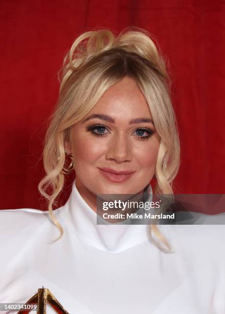 Kirsty-Leigh Porter attends the British Soap Awards 2022 at Hackney Empire on June 11, 2022 in London, England.