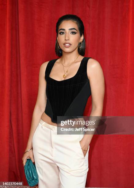 Gurlaine Kaur Garcha attends the British Soap Awards 2022 at Hackney Empire on June 11, 2022 in London, England.